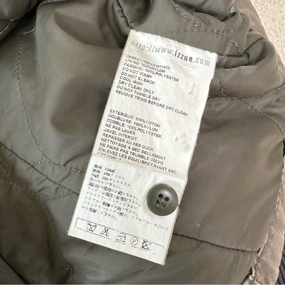 Women's Military Style Jacket in Green S - Picture 9 of 13